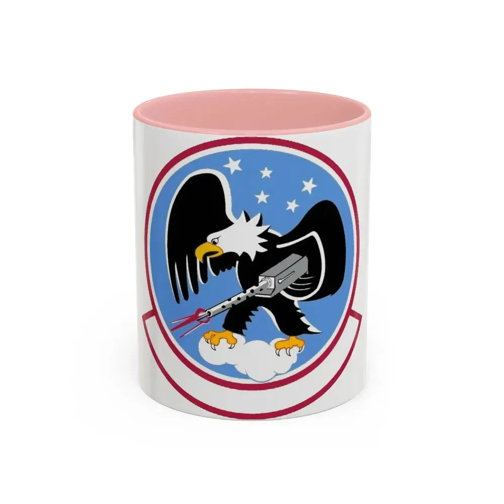 435 Fighter Training Squadron AETC (U.S. Air Force) Accent Coffee Mug 11oz Pink - Go Mug Yourself