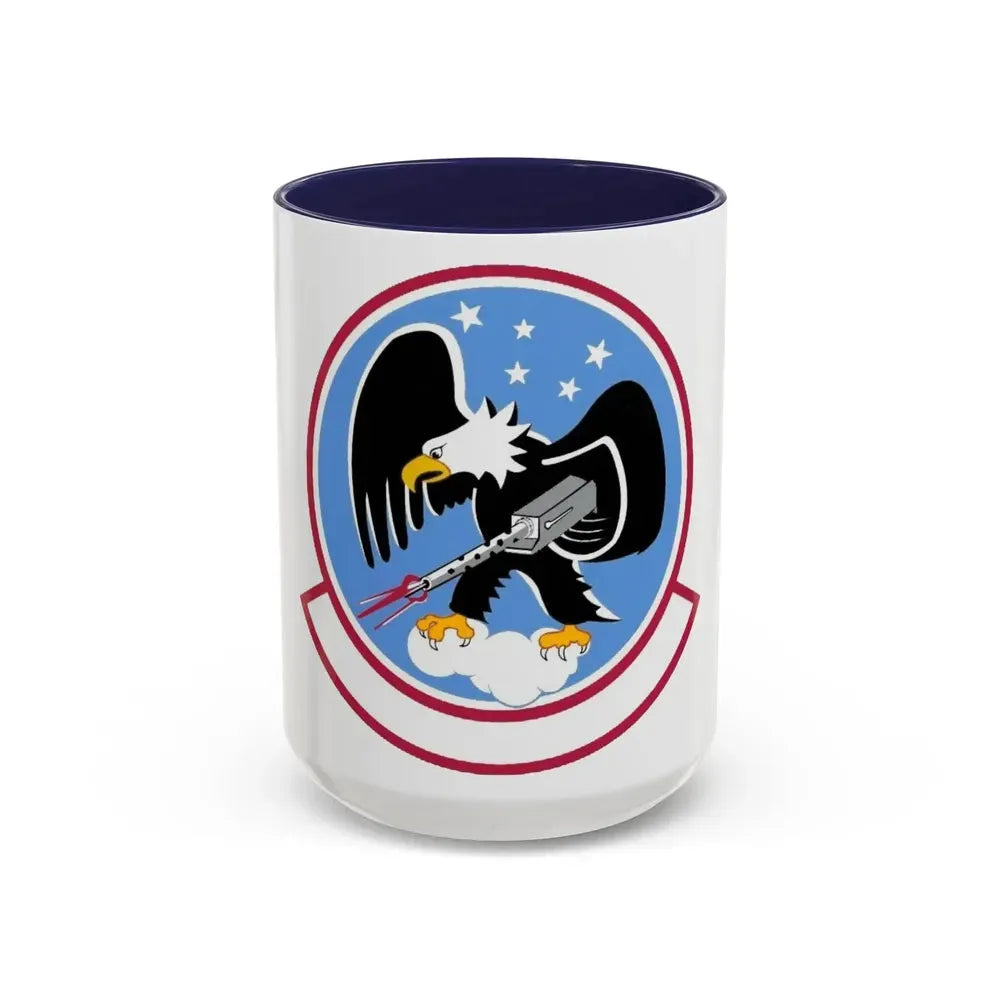 435 Fighter Training Squadron AETC (U.S. Air Force) Accent Coffee Mug 15oz Navy - Go Mug Yourself