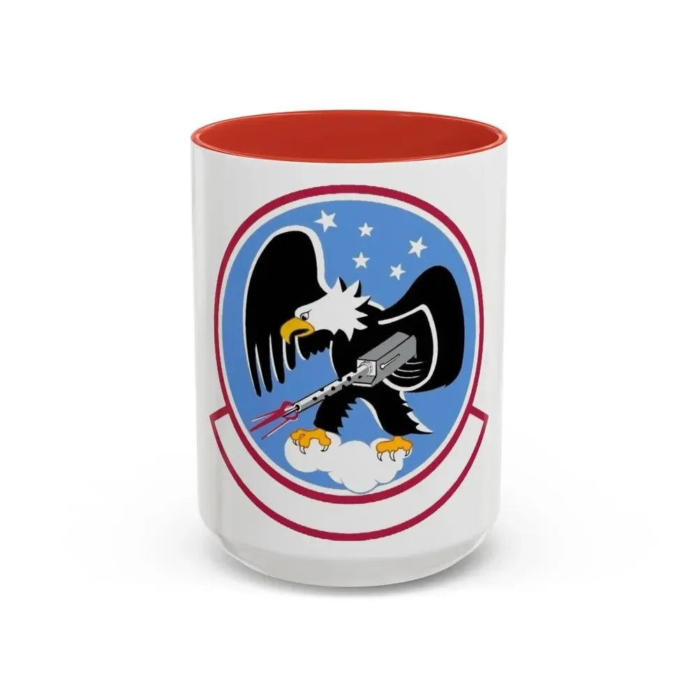 435 Fighter Training Squadron AETC (U.S. Air Force) Accent Coffee Mug 15oz Red - Go Mug Yourself