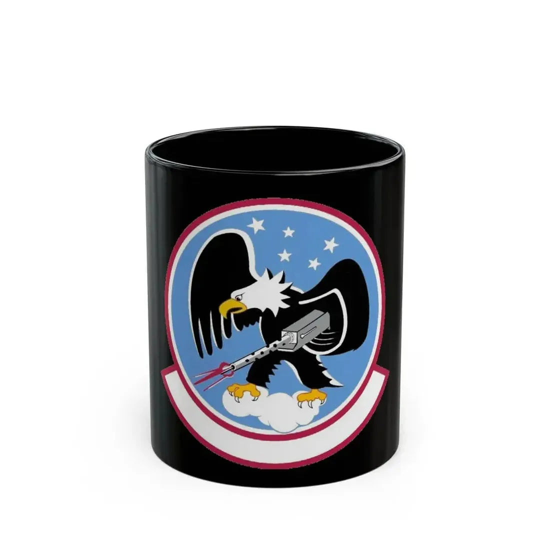 435 Fighter Training Squadron AETC (U.S. Air Force) Black Coffee Mug 11oz - Go Mug Yourself