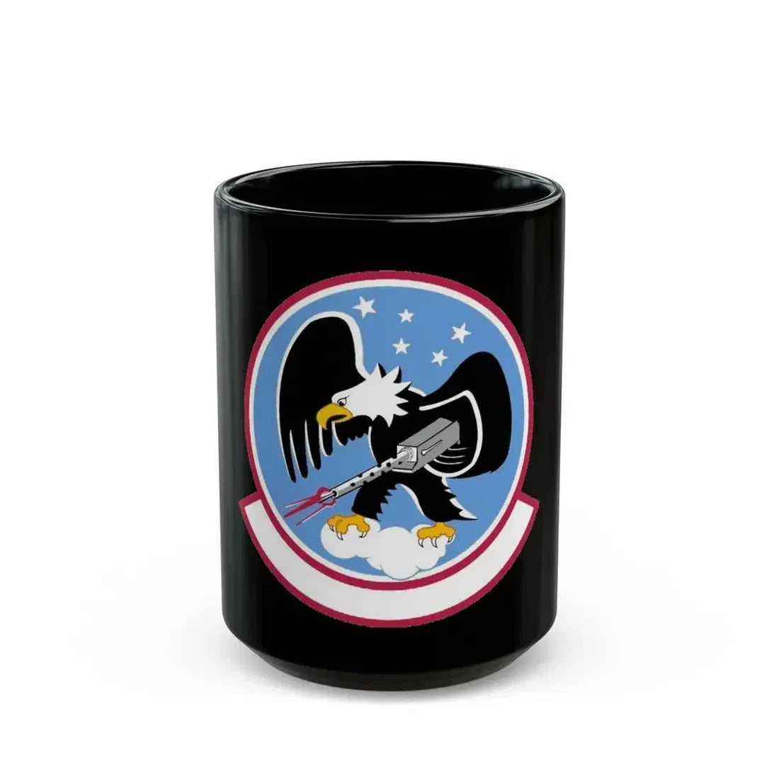 435 Fighter Training Squadron AETC (U.S. Air Force) Black Coffee Mug 15oz - Go Mug Yourself