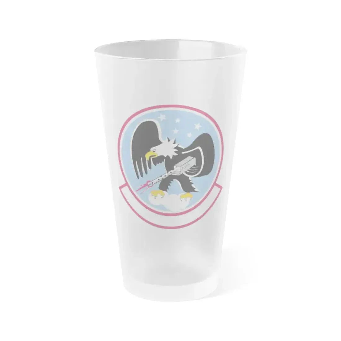 435 Fighter Training Squadron AETC (U.S. Air Force) Frosted Pint Glass 16oz 16oz Frosted - Go Mug Yourself