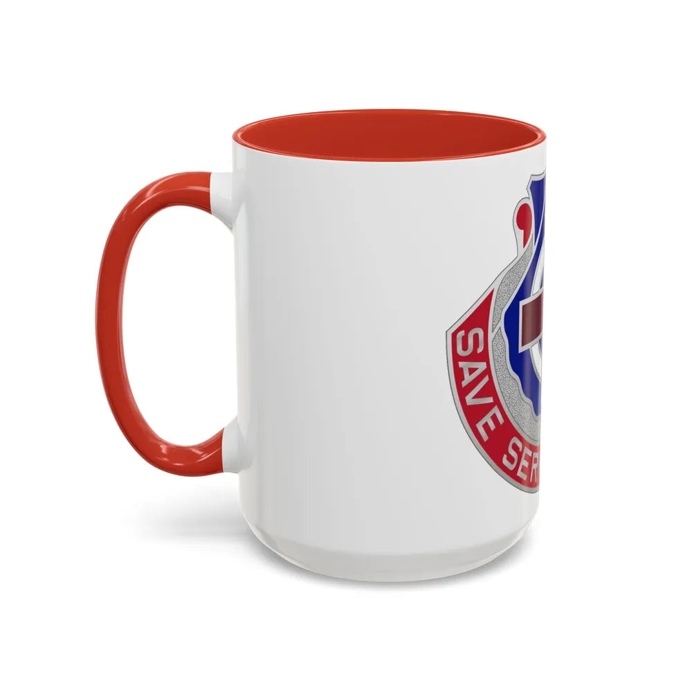 435 Medical Battalion (U.S. Army) Accent Coffee Mug-Go Mug Yourself