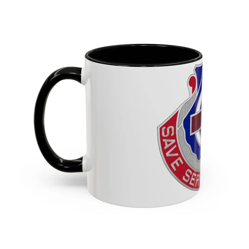 435 Medical Battalion (U.S. Army) Accent Coffee Mug-Go Mug Yourself