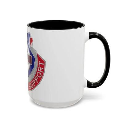 435 Medical Battalion (U.S. Army) Accent Coffee Mug-Go Mug Yourself