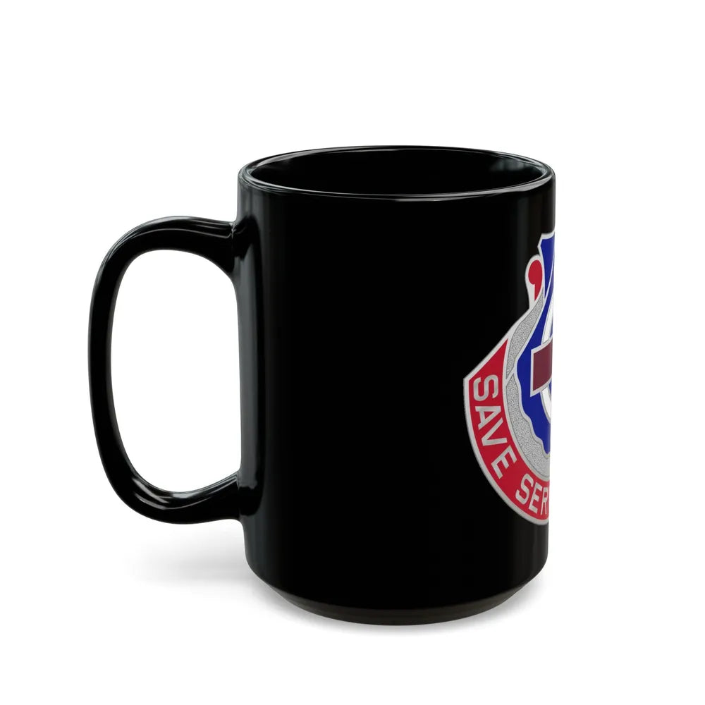 435 Medical Battalion (U.S. Army) Black Coffee Mug-Go Mug Yourself