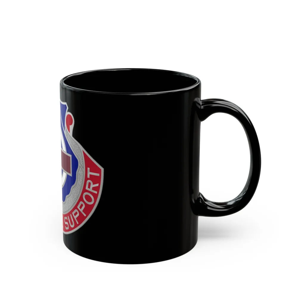 435 Medical Battalion (U.S. Army) Black Coffee Mug-Go Mug Yourself