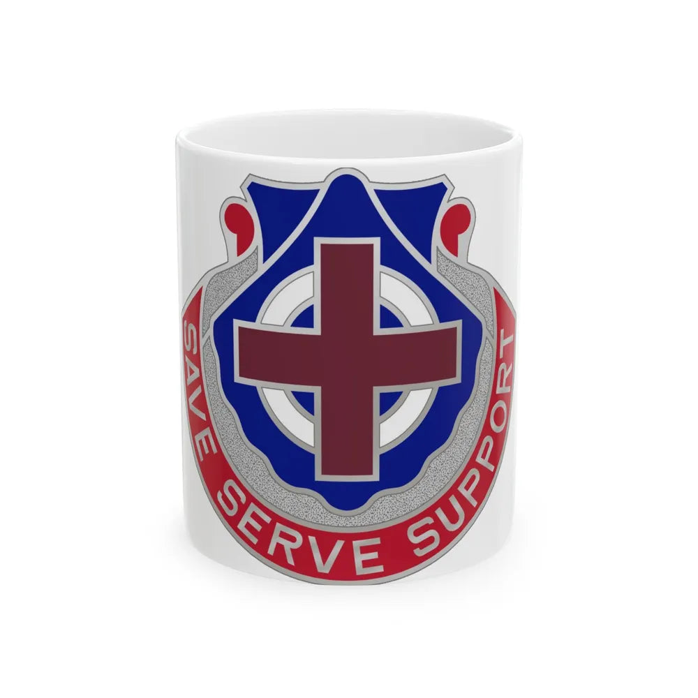 435 Medical Battalion (U.S. Army) White Coffee Mug-11oz-Go Mug Yourself