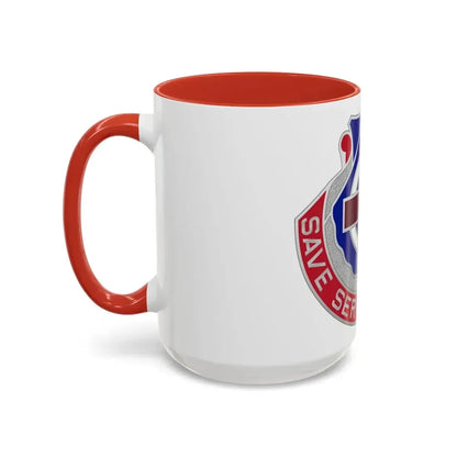 435 Medical Battalion (U.S. Army) Accent Coffee Mug - Go Mug Yourself