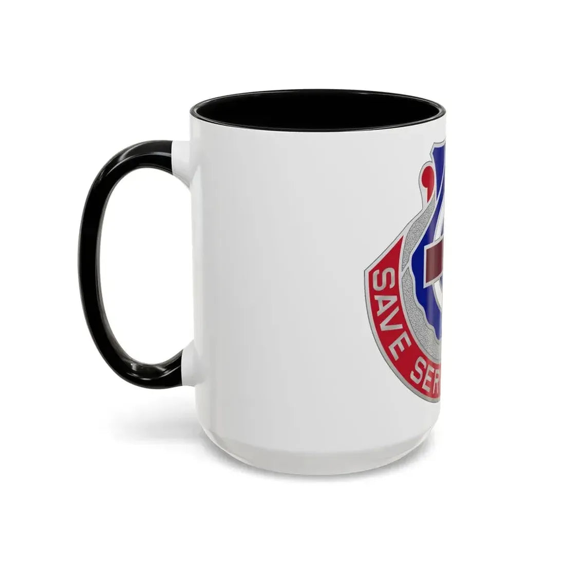 435 Medical Battalion (U.S. Army) Accent Coffee Mug - Go Mug Yourself