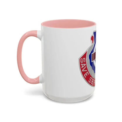 435 Medical Battalion (U.S. Army) Accent Coffee Mug - Go Mug Yourself