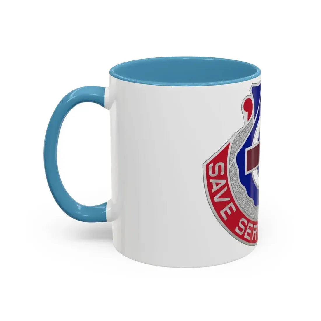 435 Medical Battalion (U.S. Army) Accent Coffee Mug - Go Mug Yourself