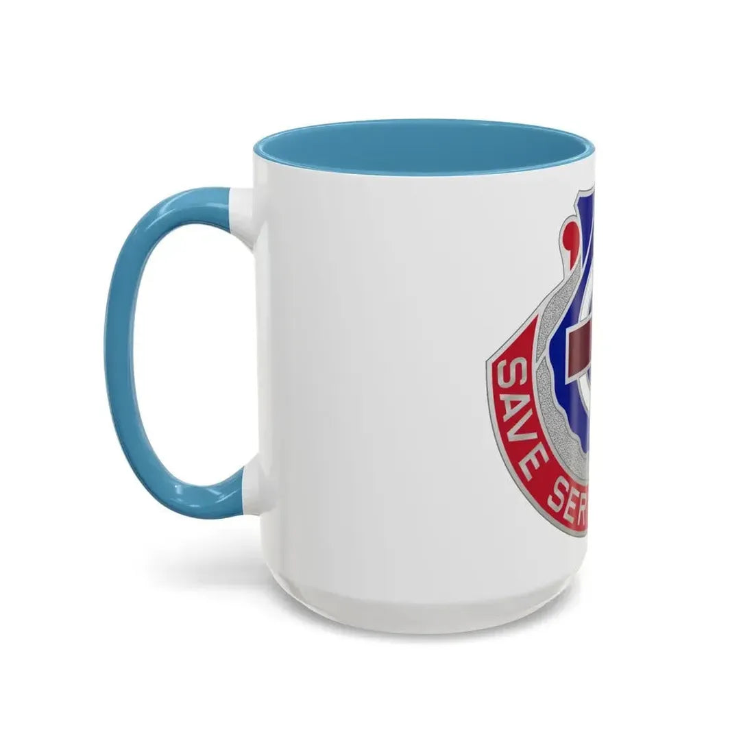 435 Medical Battalion (U.S. Army) Accent Coffee Mug - Go Mug Yourself