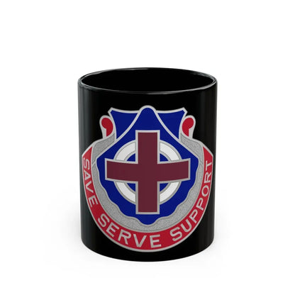 435 Medical Battalion (U.S. Army) Black Coffee Mug 11oz - Go Mug Yourself
