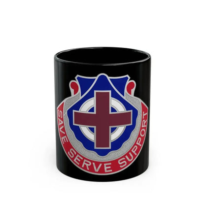 435 Medical Battalion (U.S. Army) Black Coffee Mug 11oz - Go Mug Yourself