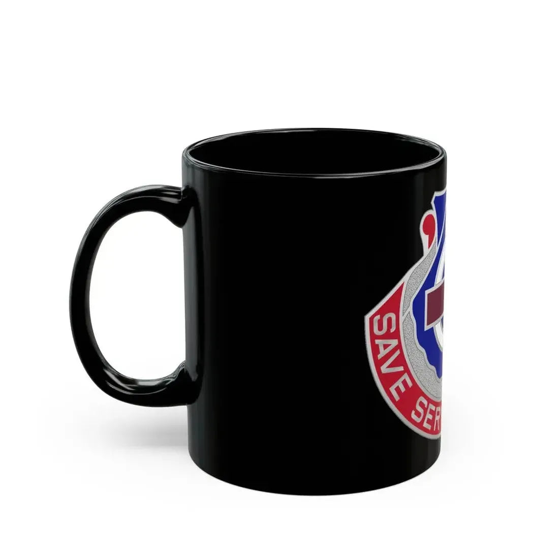 435 Medical Battalion (U.S. Army) Black Coffee Mug - Go Mug Yourself