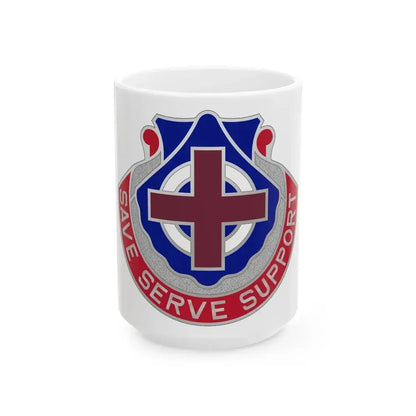435 Medical Battalion (U.S. Army) White Coffee Mug 15oz - Go Mug Yourself