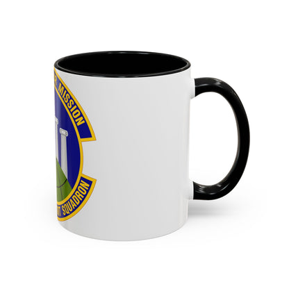 460 Force Support Squadron AFSPC (U.S. Air Force) Accent Coffee Mug