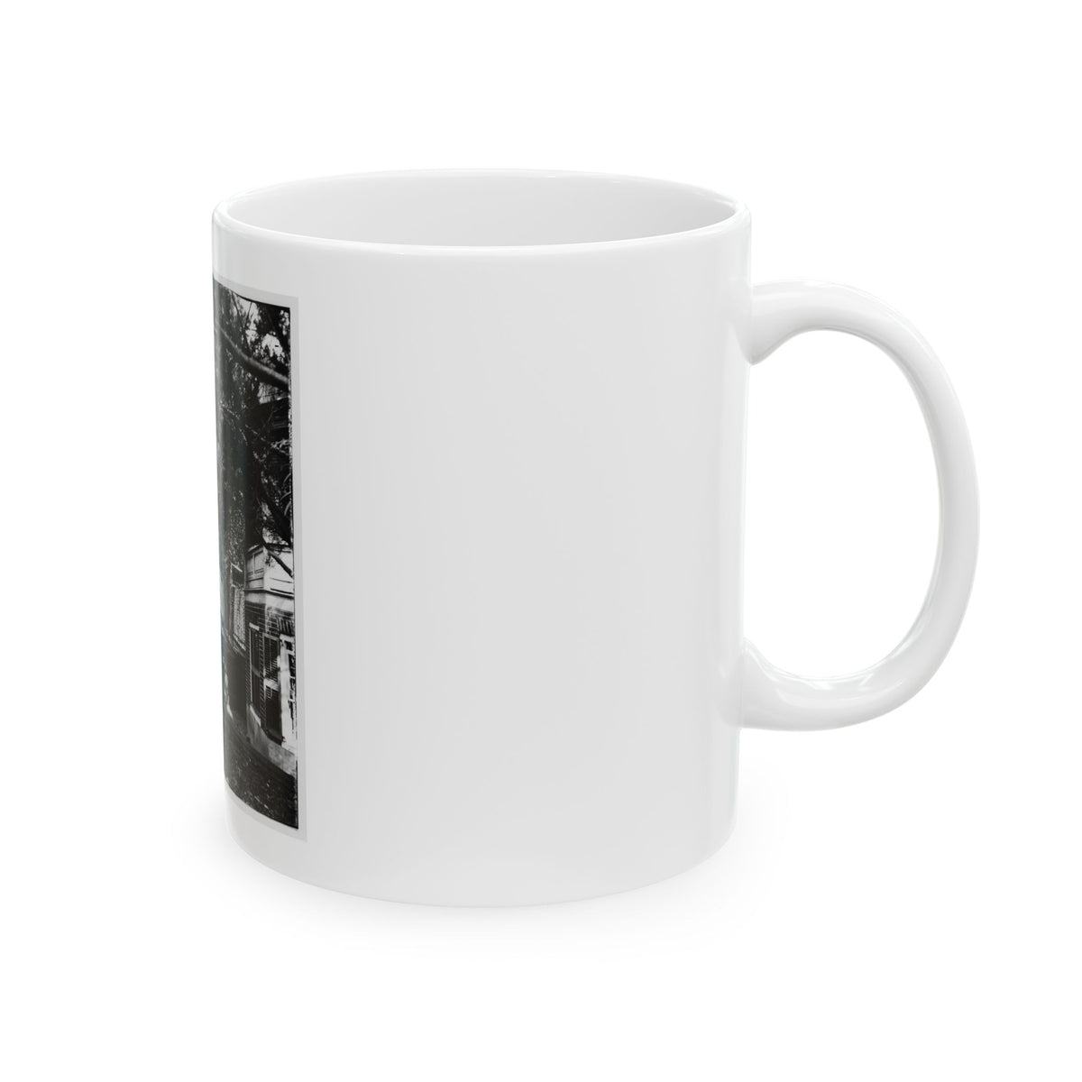 Backyard (U.S. Civil War) White Coffee Mug