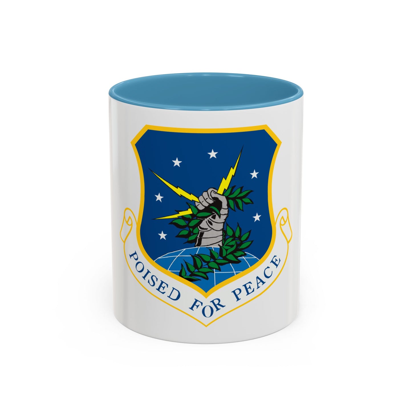 91st Space Wing (U.S. Air Force) Accent Coffee Mug