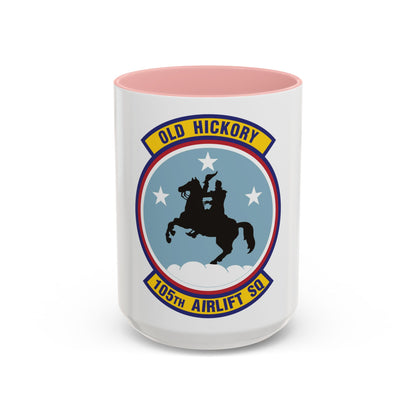 105th Airlift Squadron 2 (U.S. Air Force) Accent Coffee Mug