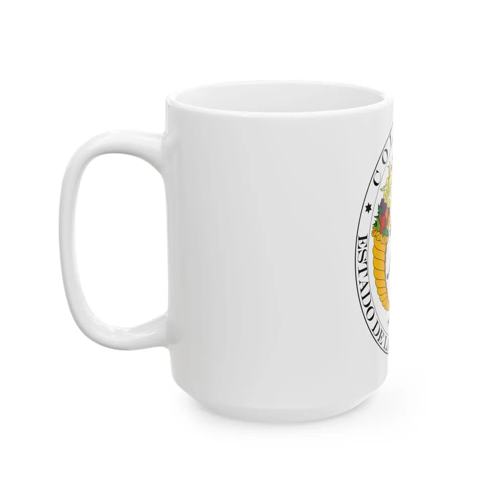 Coat of arms of New Granada (1830) - White Coffee Mug-Go Mug Yourself