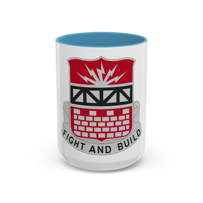 216 Engineer Battalion (U.S. Army) Accent Coffee Mug