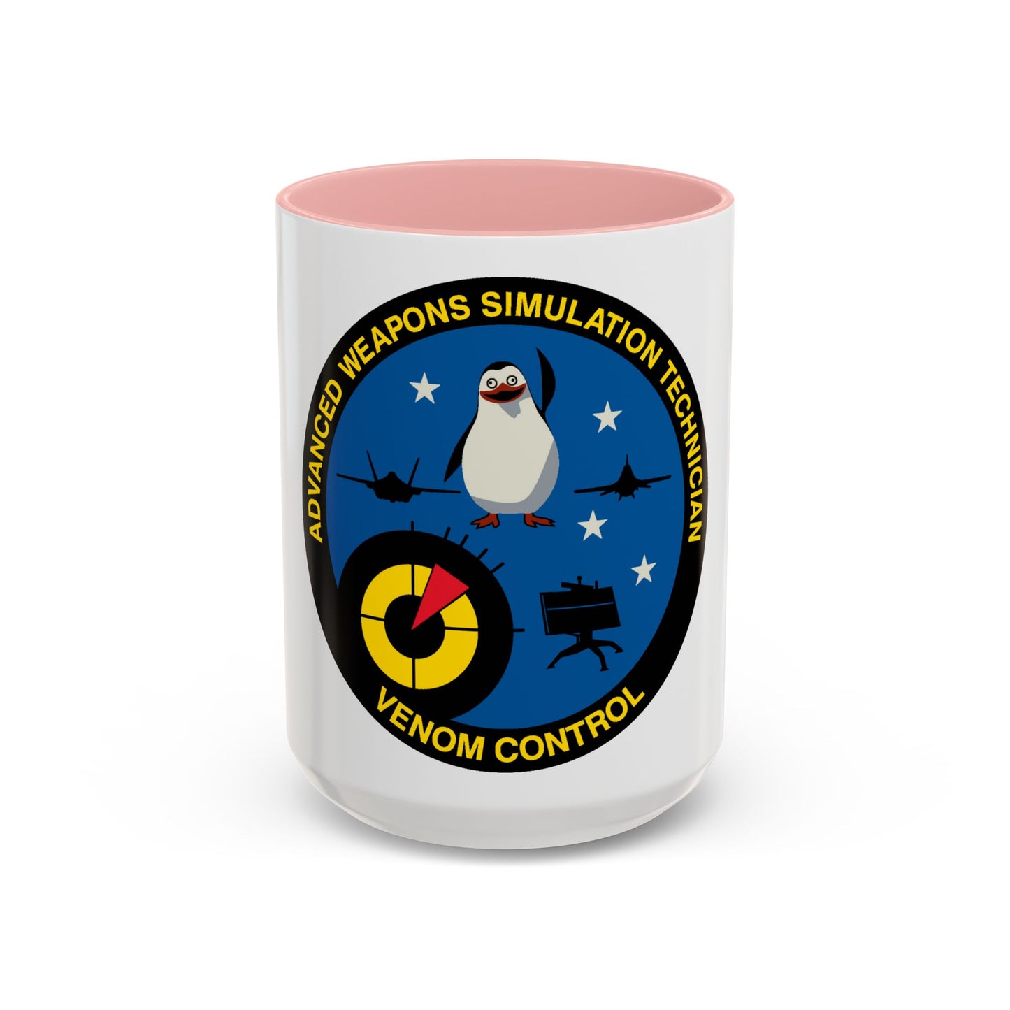 Advanced Weapons Simulation Tech Venom Ctrl (U.S. Air Force) Accent Coffee Mug