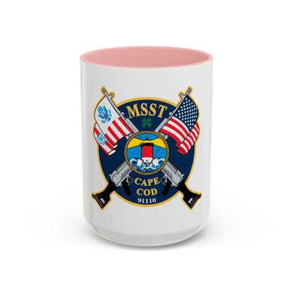USCG MSST Cape Cod (U.S. Coast Guard) Accent Coffee Mug