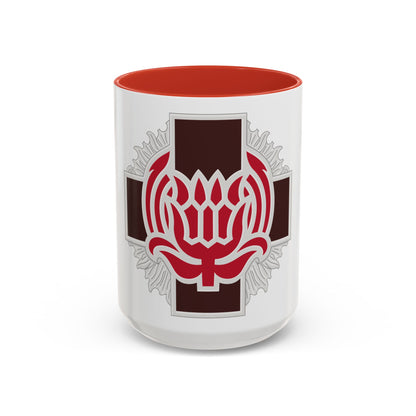 828 Evacuation Hospital (U.S. Army) Accent Coffee Mug
