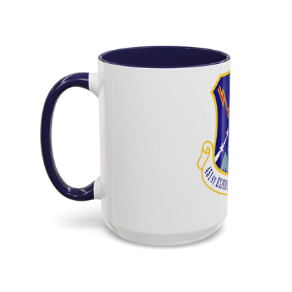 451st Expeditionary Mission Support Group (U.S. Air Force) Accent Coffee Mug