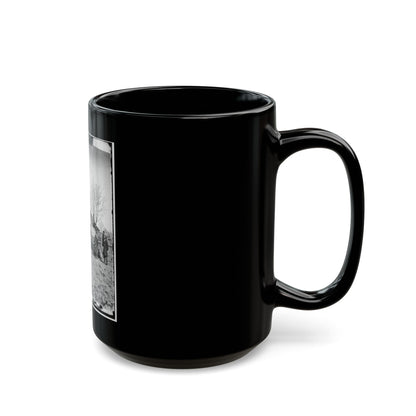 Unknown Location. Wagons And Camera Of Sam A. Cooley, U.S. Photographer, Department Of The South(2) (U.S. Civil War) Black Coffee Mug