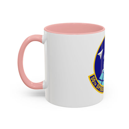 50th Operations Support Squadron (U.S. Air Force) Accent Coffee Mug