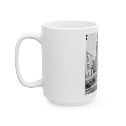 Charleston, S.C. St. Michael's Church (U.S. Civil War) White Coffee Mug