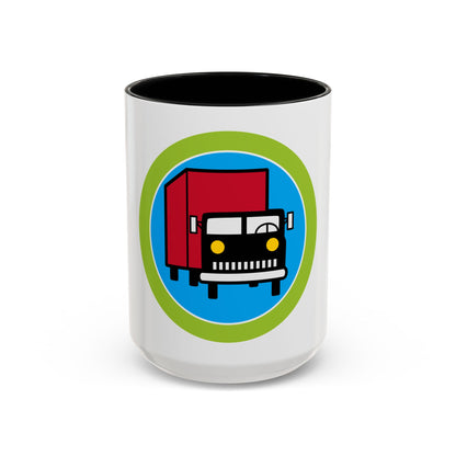 Truck Transportation (Boy Scout Merit Badge) Accent Coffee Mug