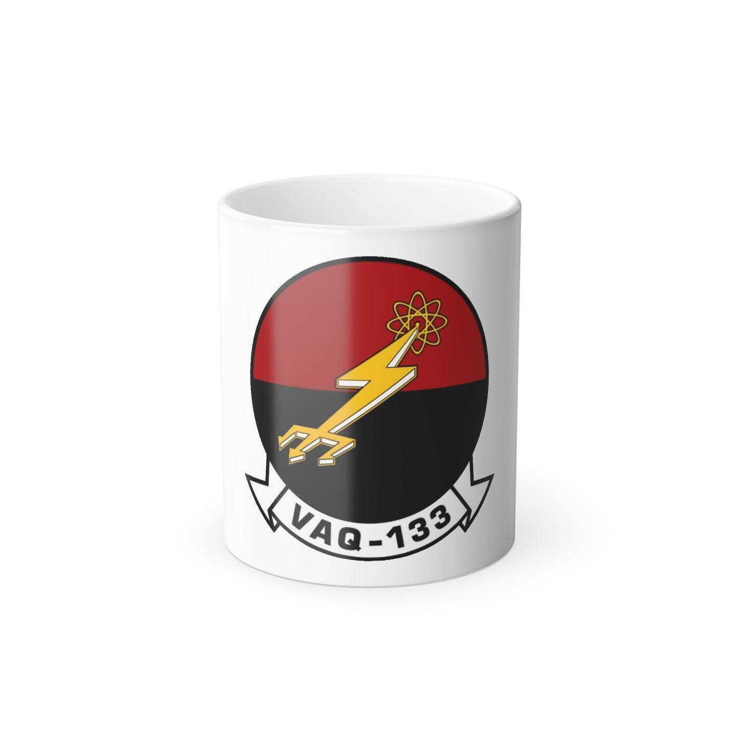 VAQ 133 Electronic Attack Squadron 133 (U.S. Navy) Color Changing Mug 11oz