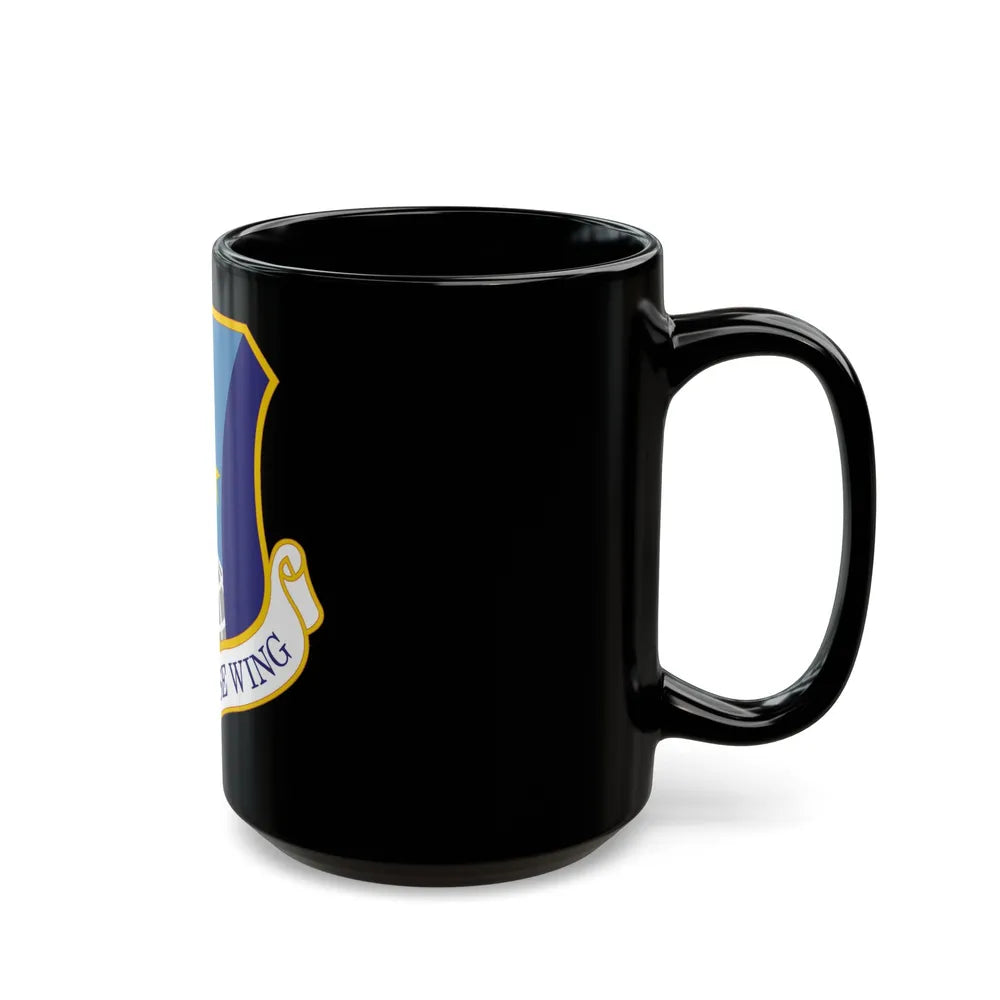 435th Air Base Wing (U.S. Air Force) Black Coffee Mug-Go Mug Yourself