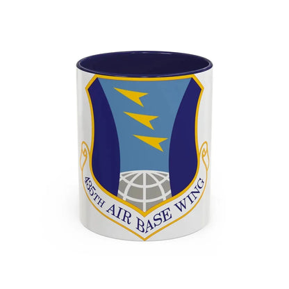 435th Air Base Wing (U.S. Air Force) Accent Coffee Mug 11oz Navy - Go Mug Yourself