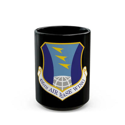 435th Air Base Wing (U.S. Air Force) Black Coffee Mug 15oz - Go Mug Yourself