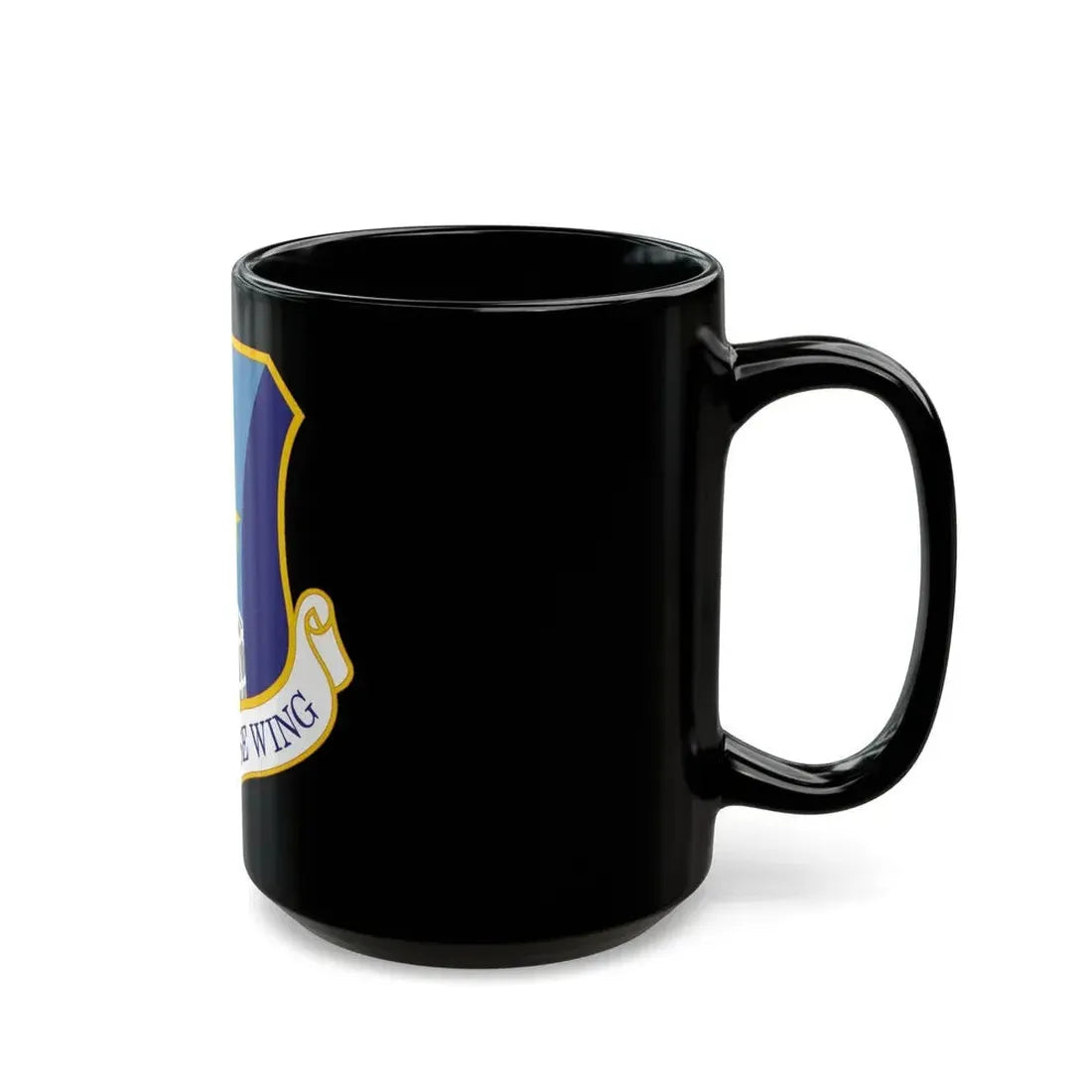 435th Air Base Wing (U.S. Air Force) Black Coffee Mug - Go Mug Yourself