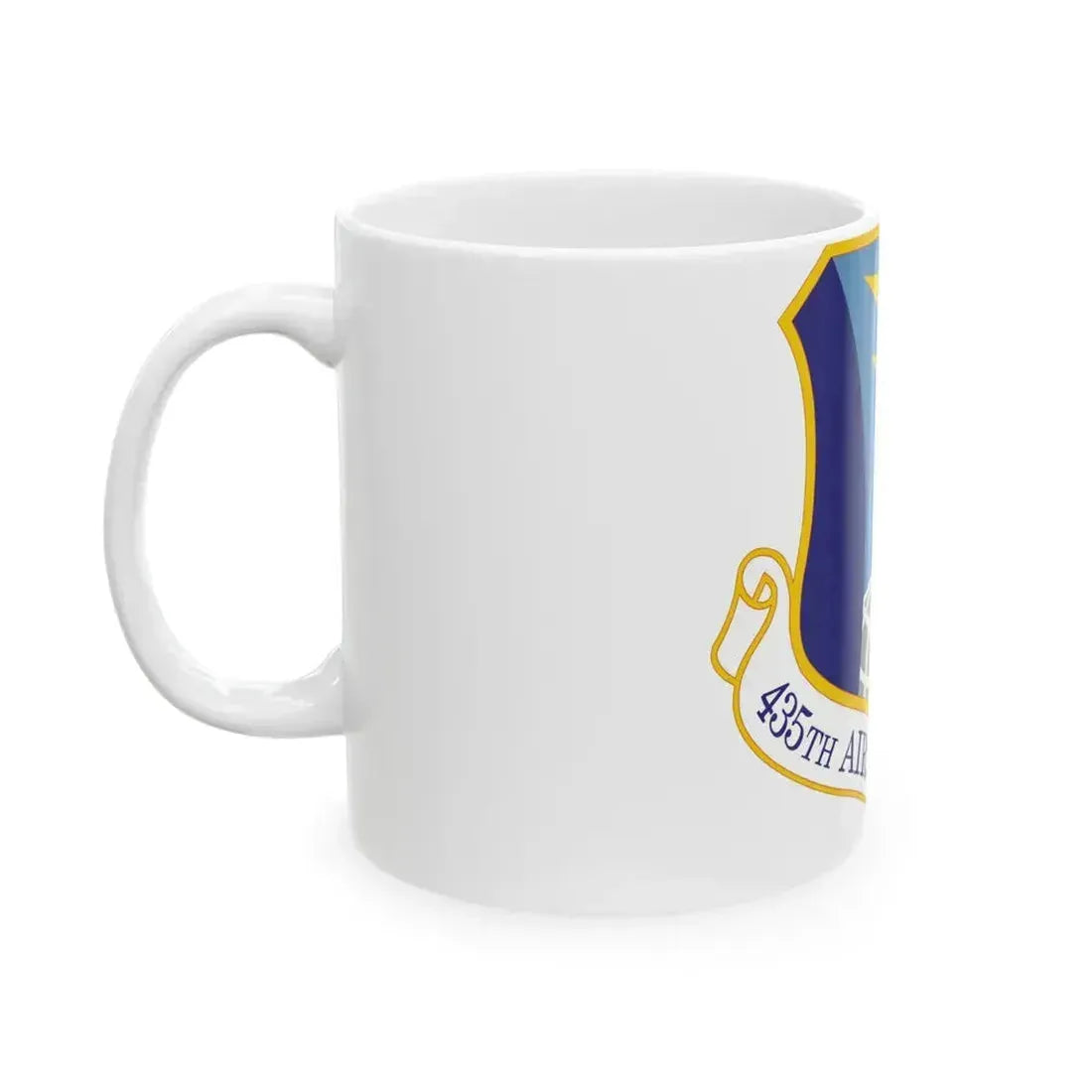 435th Air Base Wing (U.S. Air Force) White Coffee Mug - Go Mug Yourself