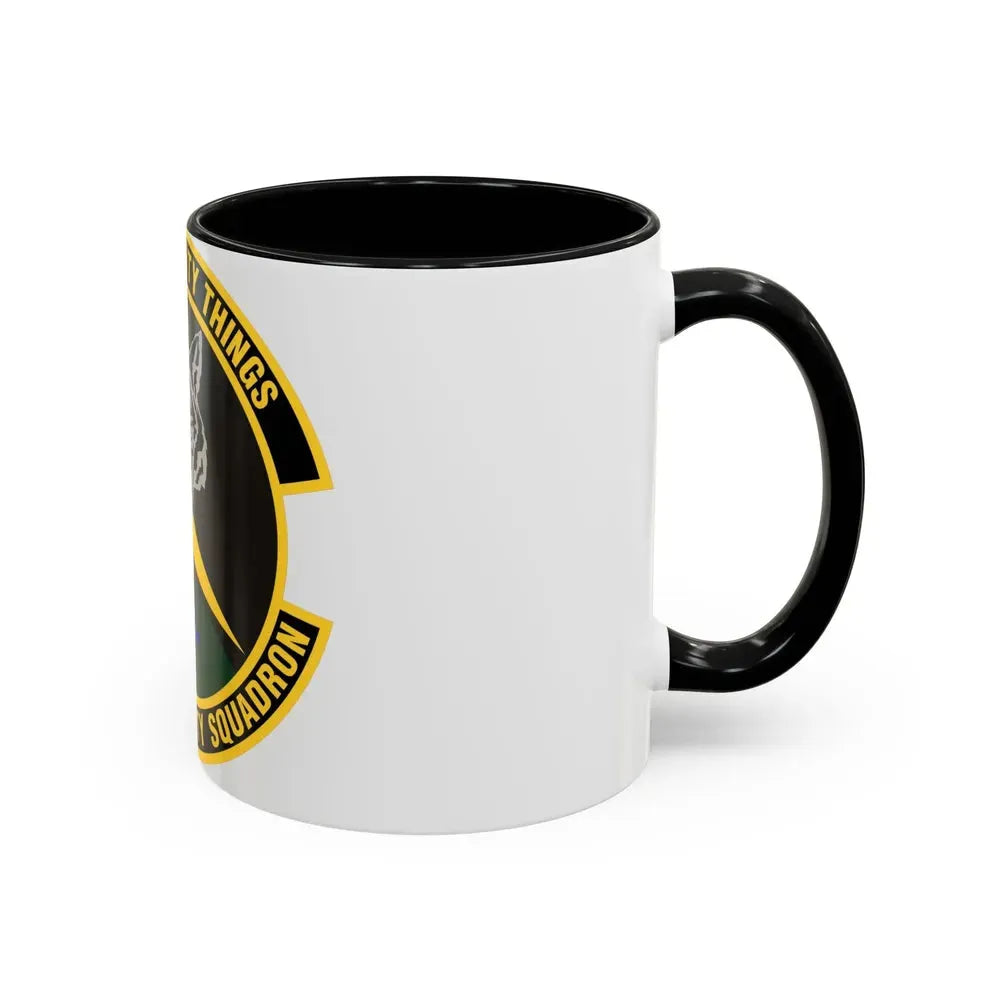 435th Air Mobility Squadron (U.S. Air Force) Accent Coffee Mug - Go Mug Yourself