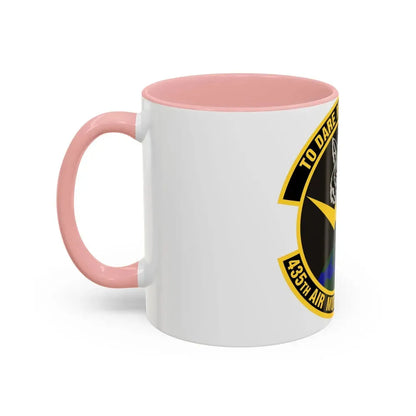 435th Air Mobility Squadron (U.S. Air Force) Accent Coffee Mug - Go Mug Yourself
