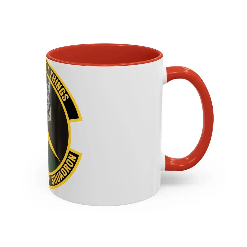 435th Air Mobility Squadron (U.S. Air Force) Accent Coffee Mug - Go Mug Yourself