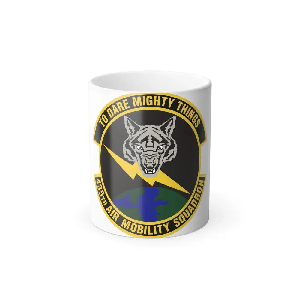 435th Air Mobility Squadron (U.S. Air Force) Color Changing Coffee Mug 11oz - Go Mug Yourself