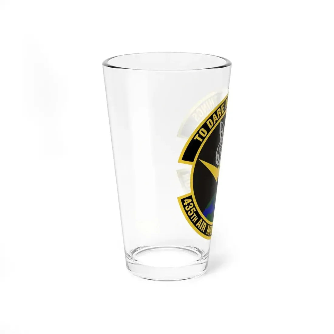 435th Air Mobility Squadron (U.S. Air Force) Pint Glass 16oz - Go Mug Yourself