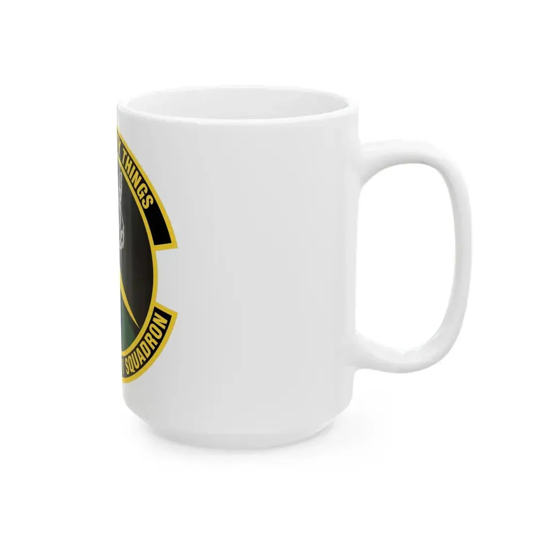 435th Air Mobility Squadron (U.S. Air Force) White Coffee Mug - Go Mug Yourself