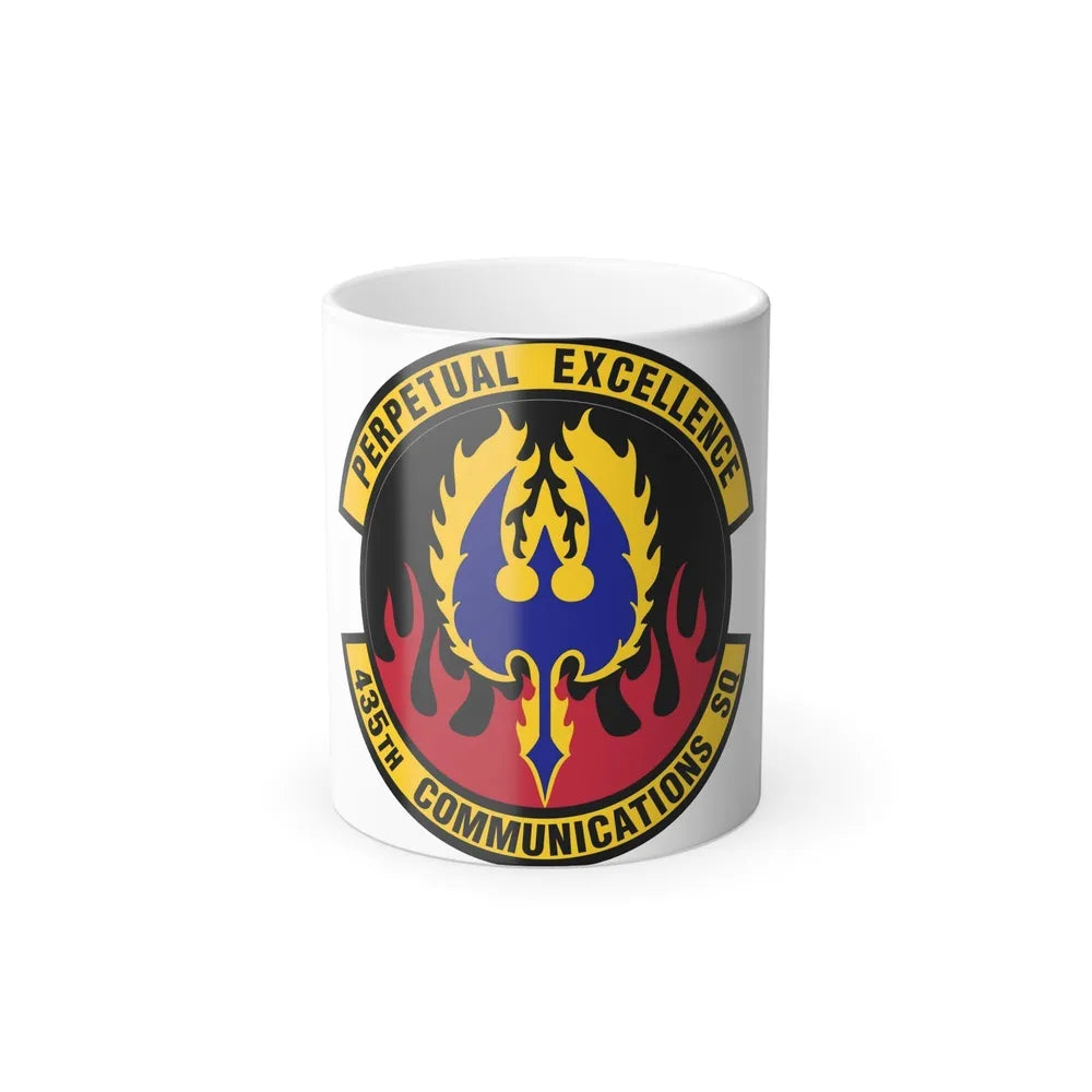435th Communications Squadron (U.S. Air Force) Color Changing Coffee Mug-11oz-Go Mug Yourself