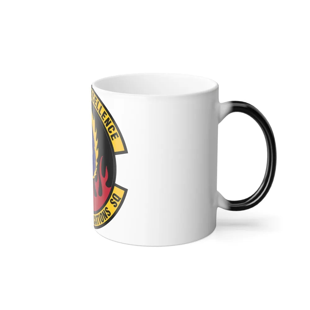 435th Communications Squadron (U.S. Air Force) Color Changing Coffee Mug-Go Mug Yourself