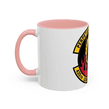435th Communications Squadron (U.S. Air Force) Accent Coffee Mug - Go Mug Yourself